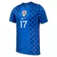 Camiseta Croacia P. Sucic 17 Hombre Segunda Mundial 2026