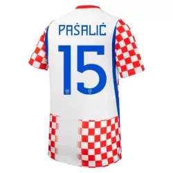 Camiseta Croacia Pasalic 15 Hombre Primera Mundial 2026