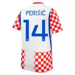 Camiseta Croacia Perišić 14 Hombre Primera Mundial 2026