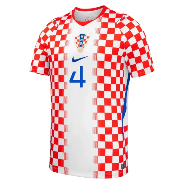 Conjunto Croacia Gvardiol 4 Niño Primera Mundial 2026