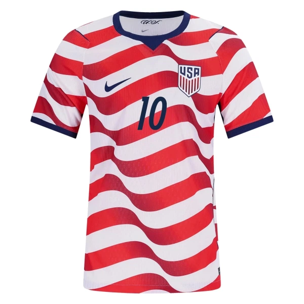 Camiseta Estados Unidos Pulisic 10 Hombre Primera Mundial 2026