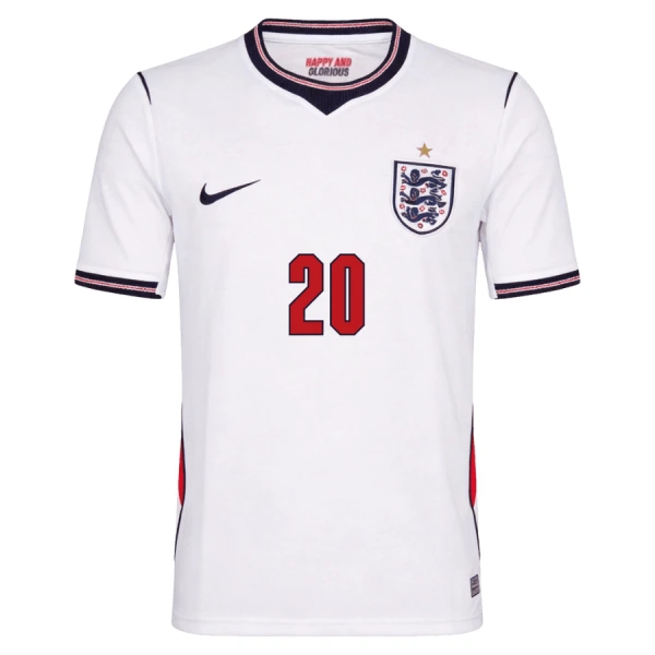 Camiseta Inglaterra Palmer 20 Hombre Primera Mundial 2026