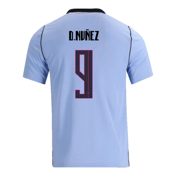 Camiseta Uruguay Darwin Nunez 9 Hombre Primera Mundial 2026