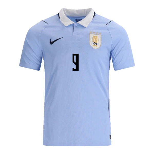 Camiseta Uruguay Darwin Nunez 9 Hombre Primera Mundial 2026