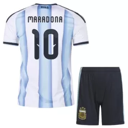 Conjunto Argentina Maradona 10 Niño Primera Mundial 2026