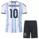 Conjunto Argentina Maradona 10 Niño Primera Mundial 2026