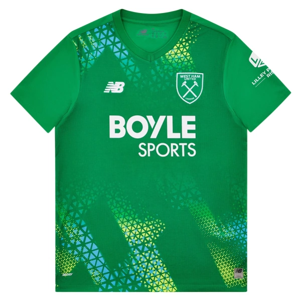 Camiseta Portero West Ham United Hombre Primera 26/27 Camiseta Portero West Ham United Hombre Primera 26/27