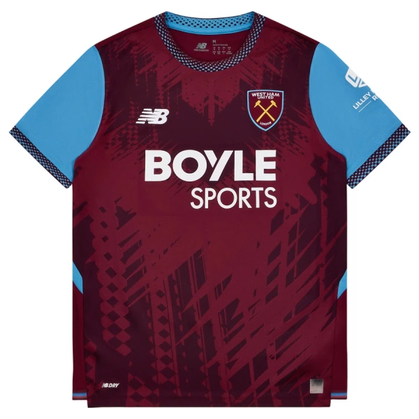 Camiseta West Ham United Hombre Primera 26/27 Camiseta West Ham United Hombre Primera 26/27
