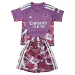 Conjunto Portero Arsenal Niño 26/27 Púrpura