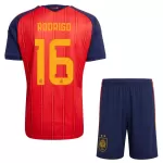 Conjunto España 2 Stars Rodrigo 16 Niño Primera Mundial 2026