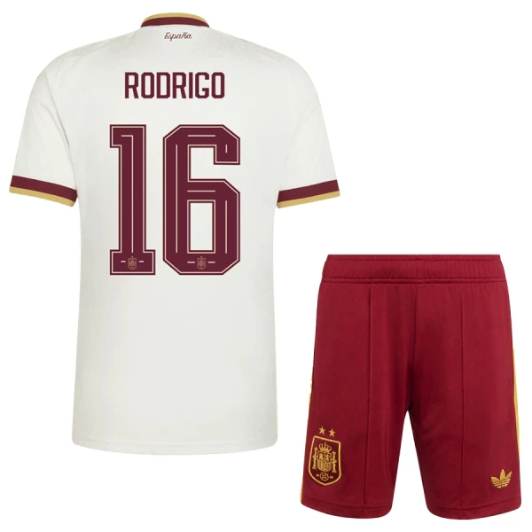 Conjunto España 2 Stars Rodrigo 16 Niño Segunda Mundial 2026 Conjunto España 2 Stars Rodrigo 16 Niño Segunda Mundial 2026