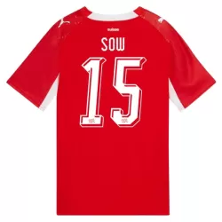 Camiseta Suiza Djibril Sow 15 Hombre Primera Mundial 2026 Camiseta Suiza Djibril Sow 15 Hombre Primera Mundial 2026