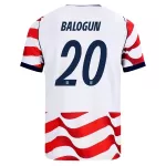 Camiseta Estados Unidos Balogun 20 Hombre Primera Mundial 2026
