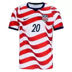 Camiseta Estados Unidos Balogun 20 Hombre Primera Mundial 2026