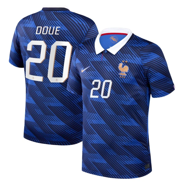 Camiseta Francia Desire Doue 20 Hombre Primera Mundial 2026 Camiseta Francia Desire Doue 20 Hombre Primera Mundial 2026