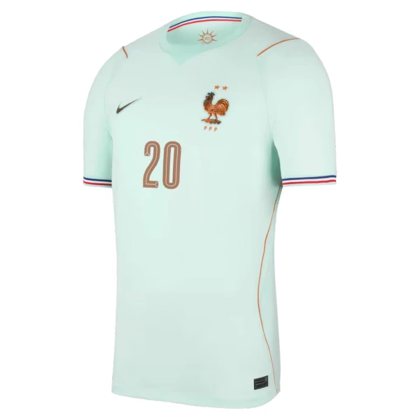 Camiseta Francia Desire Doue 20 Hombre Segunda Mundial 2026