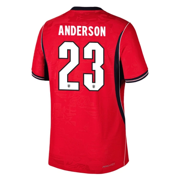 Camiseta Inglaterra Elliot Anderson 23 Hombre Segunda Mundial 2026 Camiseta Inglaterra Elliot Anderson 23 Hombre Segunda Mundial 2026