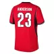 Camiseta Inglaterra Elliot Anderson 23 Hombre Segunda Mundial 2026 Camiseta Inglaterra Elliot Anderson 23 Hombre Segunda Mundial 2026