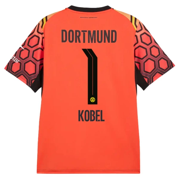 Camiseta Portero Borussia Dortmund Kobel 1 Hombre Primera 26/27 Naranja Camiseta Portero Borussia Dortmund Kobel 1 Hombre Primera 26/27 Naranja