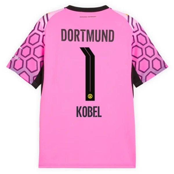 Camiseta Portero Borussia Dortmund Kobel 1 Hombre Segunda 26/27 Rosa Camiseta Portero Borussia Dortmund Kobel 1 Hombre Segunda 26/27 Rosa