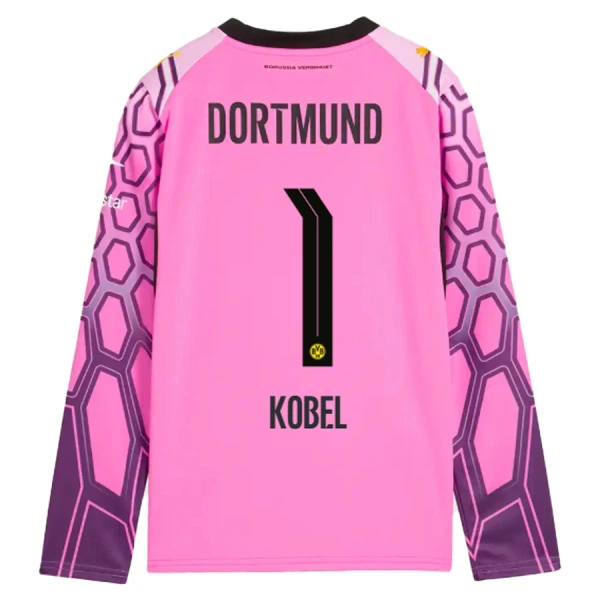 Camiseta Portero Borussia Dortmund Kobel 1 Hombre Segunda 26/27 Rosa Manga Larga Camiseta Portero Borussia Dortmund Kobel 1 Hombre Segunda 26/27 Rosa Manga Larga
