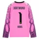 Camiseta Portero Borussia Dortmund Kobel 1 Hombre Segunda 26/27 Rosa Manga Larga Camiseta Portero Borussia Dortmund Kobel 1 Hombre Segunda 26/27 Rosa Manga Larga