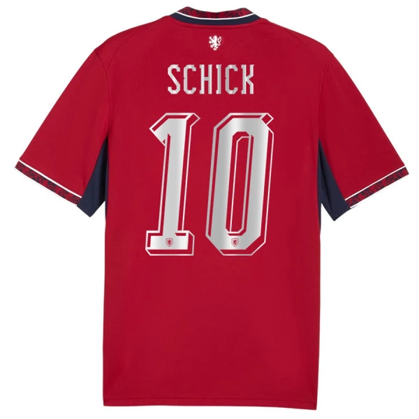 Camiseta República Checa Schick 10 Hombre Primera Mundial 2026 Camiseta República Checa Schick 10 Hombre Primera Mundial 2026