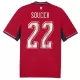 Camiseta República Checa Soucek 22 Hombre Primera Mundial 2026 Camiseta República Checa Soucek 22 Hombre Primera Mundial 2026