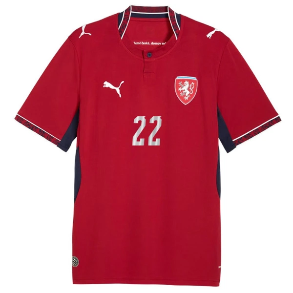 Camiseta República Checa Soucek 22 Hombre Primera Mundial 2026