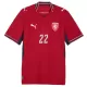 Camiseta República Checa Soucek 22 Hombre Primera Mundial 2026