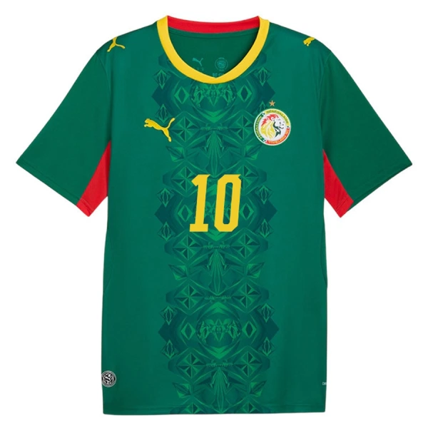 Camiseta Senegal Mane 10 Hombre Segunda Mundial 2026