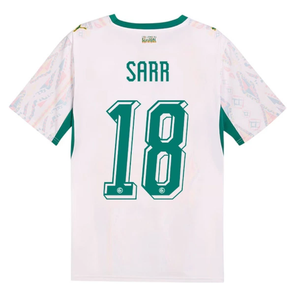 Camiseta Senegal Sarr 18 Hombre Primera Mundial 2026 Camiseta Senegal Sarr 18 Hombre Primera Mundial 2026