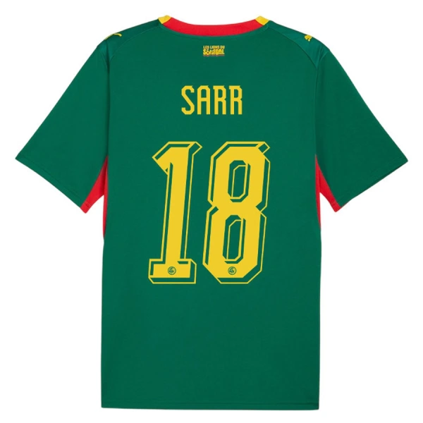 Camiseta Senegal Sarr 18 Hombre Segunda Mundial 2026 Camiseta Senegal Sarr 18 Hombre Segunda Mundial 2026