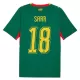 Camiseta Senegal Sarr 18 Hombre Segunda Mundial 2026 Camiseta Senegal Sarr 18 Hombre Segunda Mundial 2026