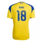 Camiseta Suecia Ayari 18 Hombre Primera Mundial 2026
