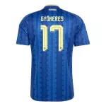 Camiseta Suecia Gyokeres 17 Hombre Segunda Mundial 2026