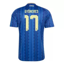 Camiseta Suecia Gyokeres 17 Hombre Segunda Mundial 2026 Camiseta Suecia Gyokeres 17 Hombre Segunda Mundial 2026