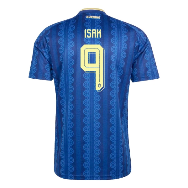 Camiseta Suecia Isak 9 Hombre Segunda Mundial 2026 Camiseta Suecia Isak 9 Hombre Segunda Mundial 2026