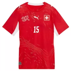 Camiseta Suiza Djibril Sow 15 Hombre Primera Mundial 2026