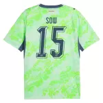 Camiseta Suiza Djibril Sow 15 Hombre Segunda Mundial 2026
