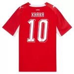 Camiseta Suiza Granit Xhaka 10 Hombre Primera Mundial 2026