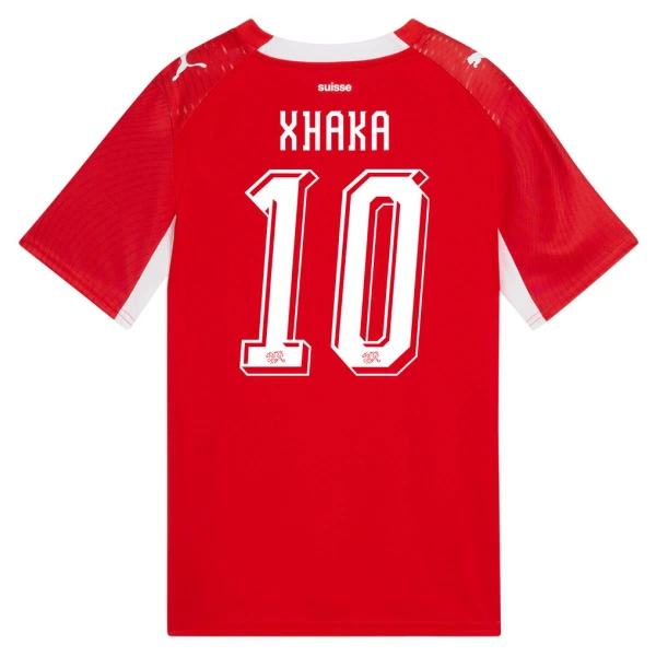 Camiseta Suiza Granit Xhaka 10 Hombre Primera Mundial 2026 Camiseta Suiza Granit Xhaka 10 Hombre Primera Mundial 2026