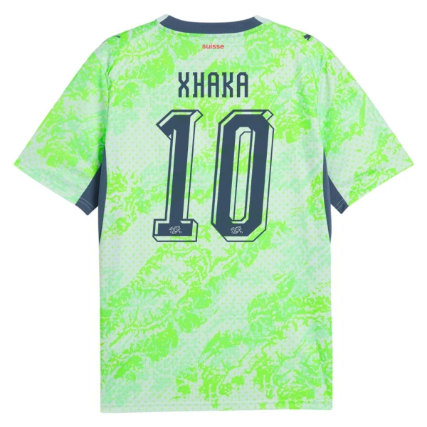 Camiseta Suiza Granit Xhaka 10 Hombre Segunda Mundial 2026 Camiseta Suiza Granit Xhaka 10 Hombre Segunda Mundial 2026