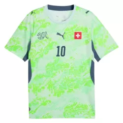 Camiseta Suiza Granit Xhaka 10 Hombre Segunda Mundial 2026