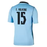 Camiseta Uruguay Federico Valverde 15 Hombre Primera Mundial 2026
