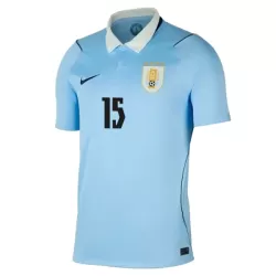 Camiseta Uruguay Federico Valverde 15 Hombre Primera Mundial 2026