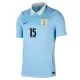 Camiseta Uruguay Federico Valverde 15 Hombre Primera Mundial 2026