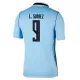 Camiseta Uruguay Luis Suárez 9 Hombre Primera Mundial 2026 Camiseta Uruguay Luis Suárez 9 Hombre Primera Mundial 2026