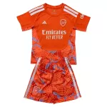 Conjunto Portero Arsenal Niño 26/27 Naranja