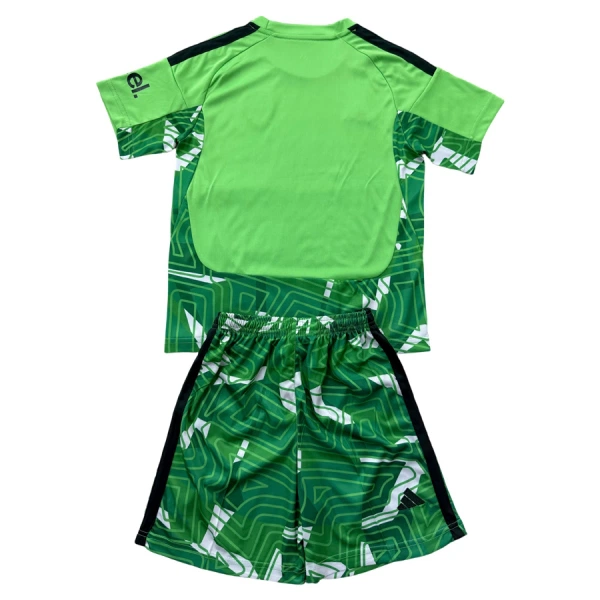 Conjunto Portero Arsenal Niño 26/27 Verde